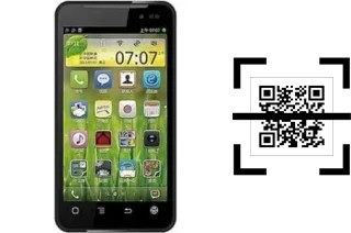 Comment lire les codes QR sur un K-Touch W710 ?