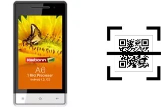 Comment lire les codes QR sur un Karbonn A6 ?