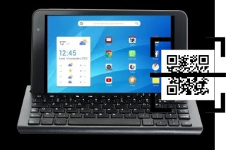 Comment lire les codes QR sur un Klipad KL9878 ?