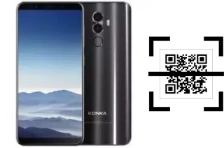 Comment lire les codes QR sur un Konka S5 ?