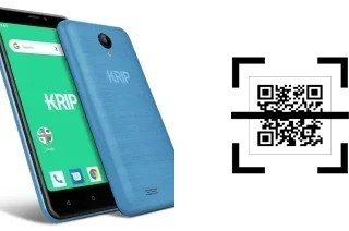 Comment lire les codes QR sur un Krip K5d ?