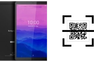 Comment lire les codes QR sur un Kruger-Matz EAGLE 1069 ?