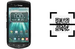 Comment lire les codes QR sur un Kyocera Brigadier ?