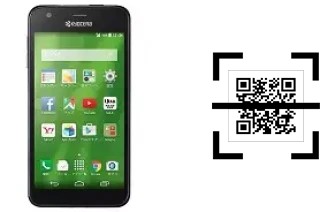 Comment lire les codes QR sur un Kyocera Digno U ?