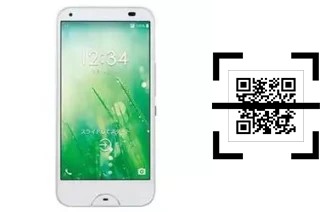 Comment lire les codes QR sur un Kyocera Digno W ?