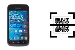 Comment lire les codes QR sur un Kyocera Hydro Edge ?