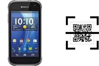 Comment lire les codes QR sur un Kyocera Hydro Xtrm ?