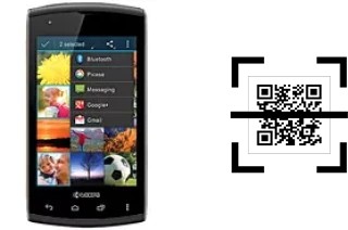 Comment lire les codes QR sur un Kyocera Rise C5155 ?