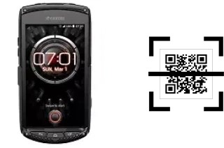 Comment lire les codes QR sur un Kyocera Torque KC-S701 ?