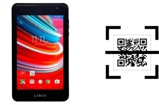 Comment lire les codes QR sur un Lanix Ilium PAD RX7 ?