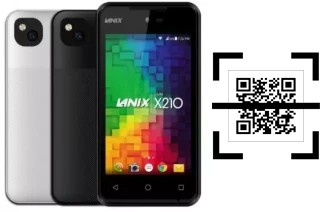 Comment lire les codes QR sur un Lanix Ilium X210 ?