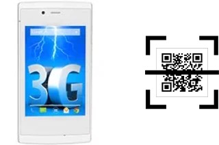 Comment lire les codes QR sur un Lava 3G 354 ?