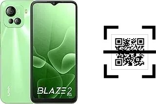 Comment lire les codes QR sur un Lava Blaze 2 Pro ?