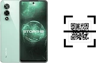 Comment lire les codes QR sur un Lava Storm ?