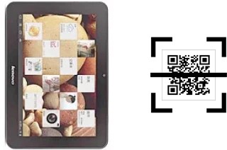 Comment lire les codes QR sur un Lenovo LePad S2010 ?