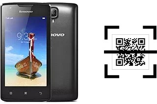 Comment lire les codes QR sur un Lenovo A1000 ?