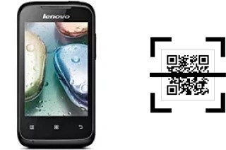 Comment lire les codes QR sur un Lenovo A269i ?