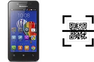 Comment lire les codes QR sur un Lenovo A319 ?