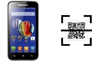 Comment lire les codes QR sur un Lenovo A328 ?