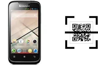 Comment lire les codes QR sur un Lenovo A369i ?