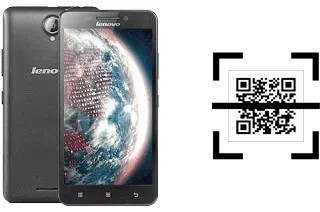 Comment lire les codes QR sur un Lenovo A5000 ?