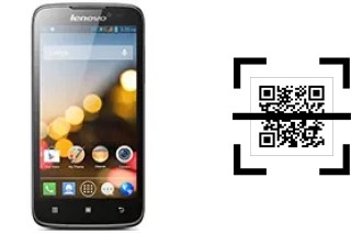 Comment lire les codes QR sur un Lenovo A516 ?