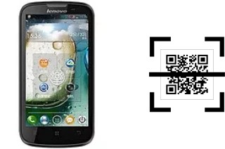 Comment lire les codes QR sur un Lenovo A800 ?