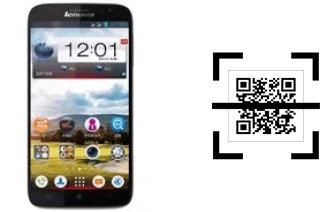 Comment lire les codes QR sur un Lenovo A850 ?