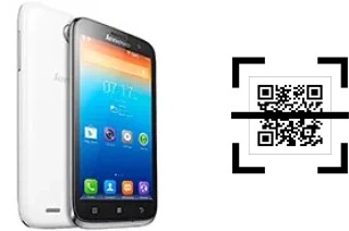 Comment lire les codes QR sur un Lenovo A859 ?