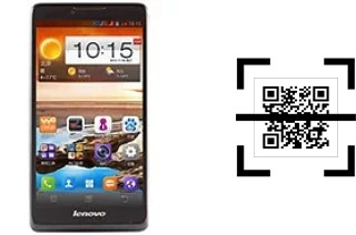 Comment lire les codes QR sur un Lenovo A880 ?