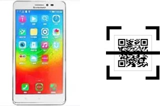 Comment lire les codes QR sur un Lenovo Golden Warrior Note 8 ?