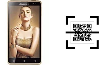 Comment lire les codes QR sur un Lenovo Golden Warrior S8 ?