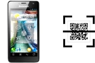 Comment lire les codes QR sur un Lenovo K860 ?