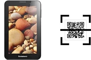 Comment lire les codes QR sur un Lenovo IdeaTab A3000 ?