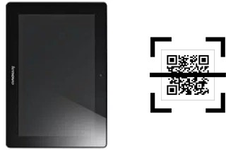 Comment lire les codes QR sur un Lenovo IdeaTab S6000F ?