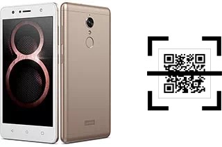 Comment lire les codes QR sur un Lenovo K8 ?