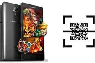 Comment lire les codes QR sur un Lenovo K80 ?