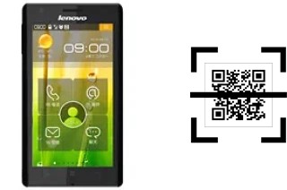 Comment lire les codes QR sur un Lenovo K800 ?