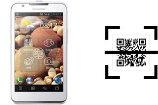 Comment lire les codes QR sur un Lenovo S880 ?