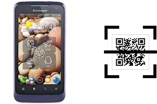 Comment lire les codes QR sur un Lenovo P700i ?