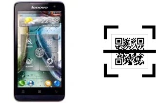 Comment lire les codes QR sur un Lenovo P770 ?