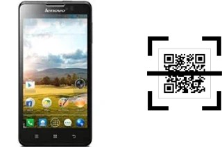 Comment lire les codes QR sur un Lenovo P780 ?