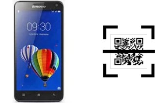 Comment lire les codes QR sur un Lenovo S580 ?