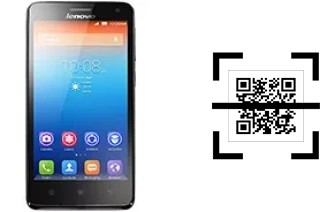 Comment lire les codes QR sur un Lenovo S660 ?