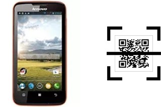 Comment lire les codes QR sur un Lenovo S750 ?