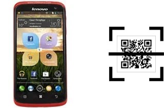 Comment lire les codes QR sur un Lenovo S820 ?