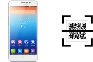 Comment lire les codes QR sur un Lenovo S850 ?