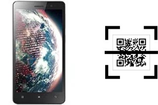 Comment lire les codes QR sur un Lenovo S860 ?