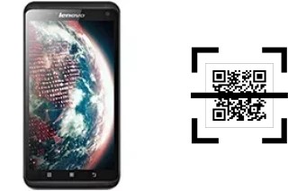 Comment lire les codes QR sur un Lenovo S930 ?