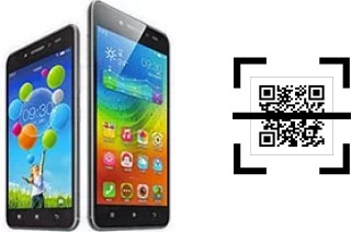 Comment lire les codes QR sur un Lenovo S90 Sisley ?